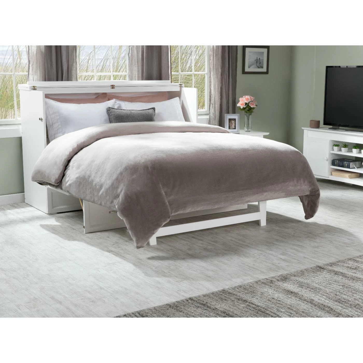 Flash Sale π₯ AFI Northfield Queen Murphy Bed Chest π 4 Flash Sale π₯ AFI Northfield Queen Murphy Bed Chest π - Image 2