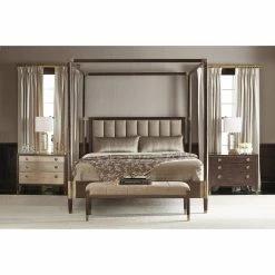 New 🧨 King Bernhardt Clarendon Canopy Bed 🛒 -Beds Shop inuseBERF1232