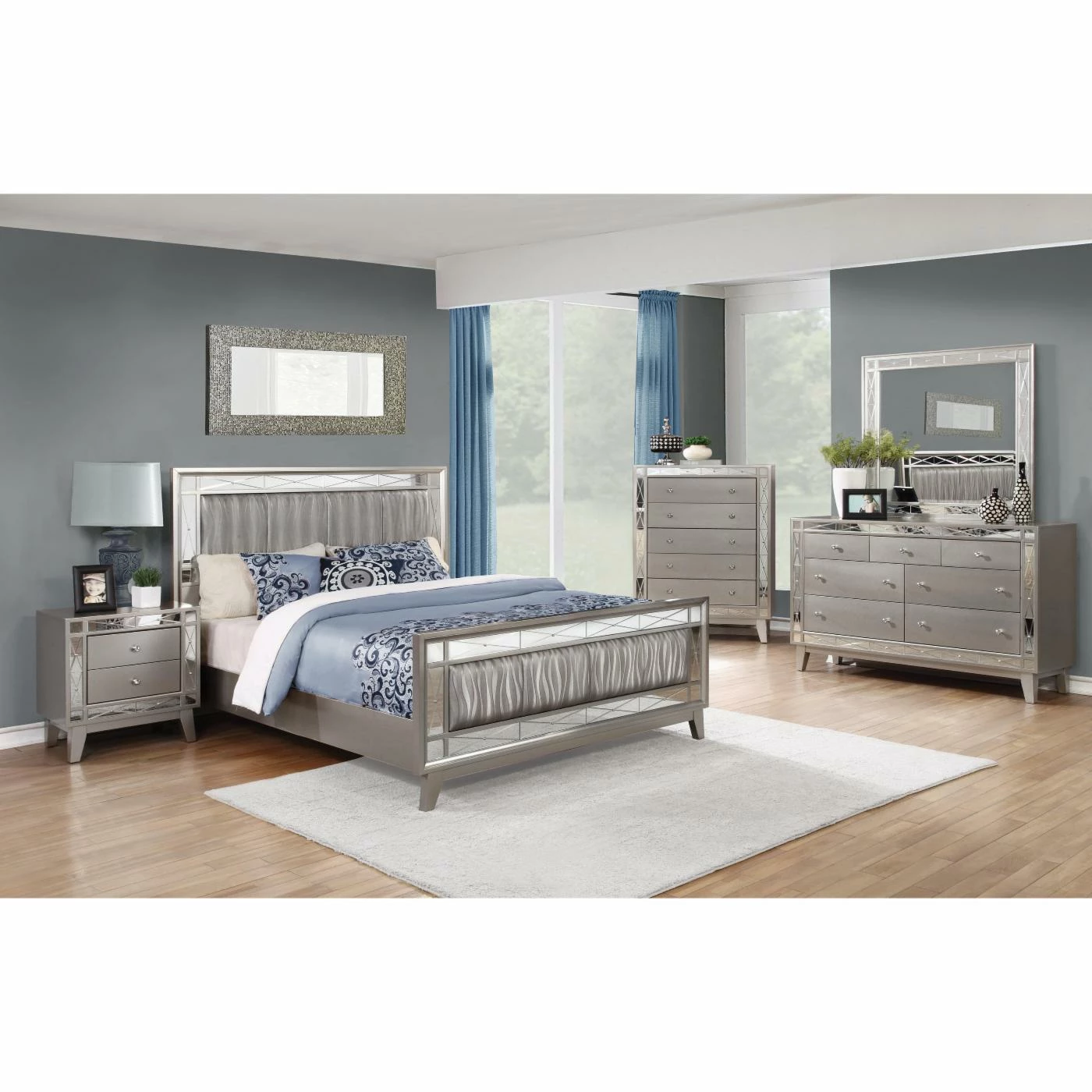 Deals β¨ King Coaster Furniture Leighton Panel Bed π 4 Deals β¨ King Coaster Furniture Leighton Panel Bed π - Image 2