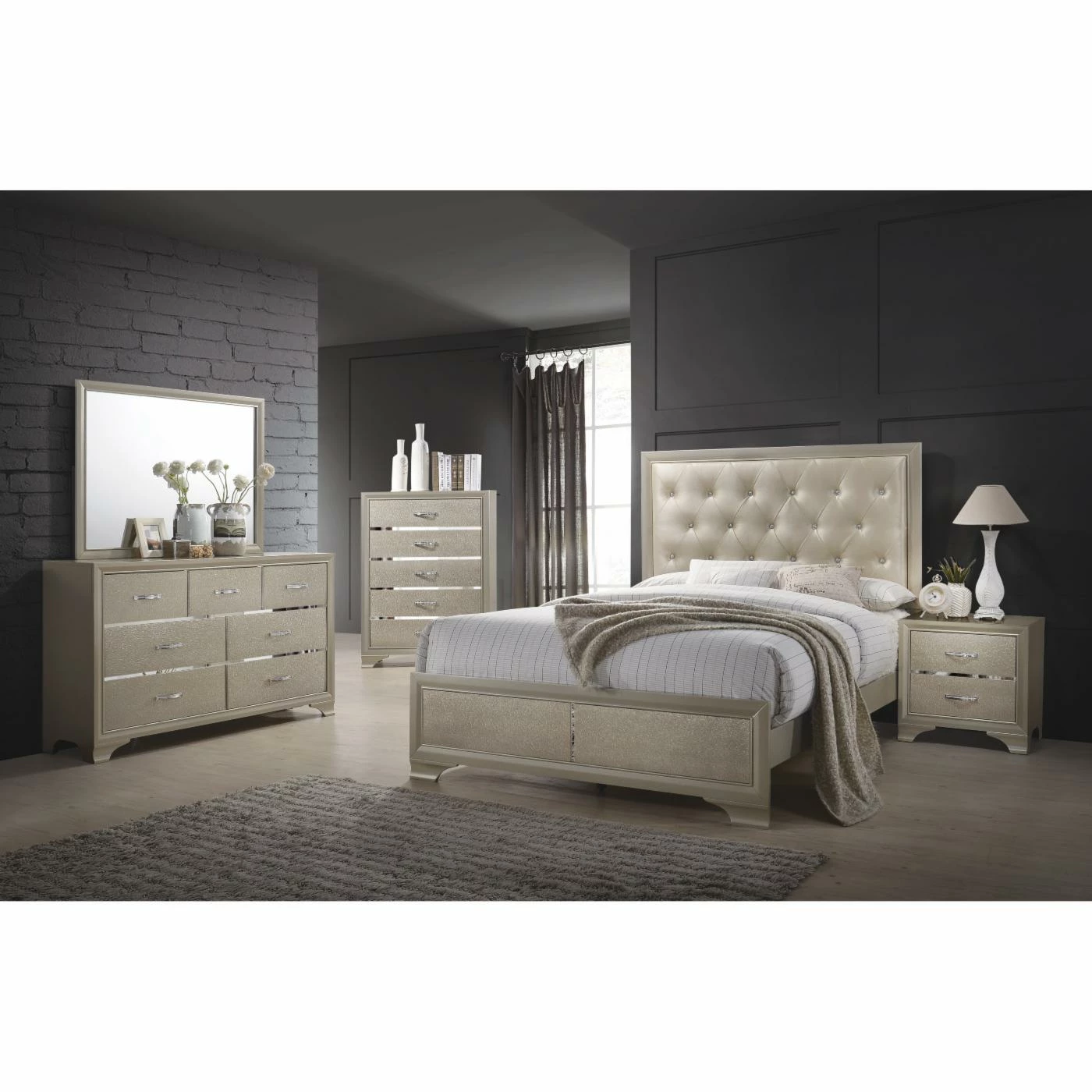 Flash Sale π King Coaster Furniture Beaumont Panel Bed π₯ 4 Flash Sale π King Coaster Furniture Beaumont Panel Bed π₯ - Image 2