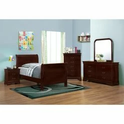Cheap ❤️ Twin Coaster Furniture Louis Philippe II Sleigh Bed 🔥 -Beds Shop inuseCOA5009