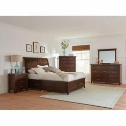 Cheapest 🔥 Queen Coaster Furniture Barstow 6 Drawer Storage Sleigh Bed 🥰 -Beds Shop inuseCOA5246