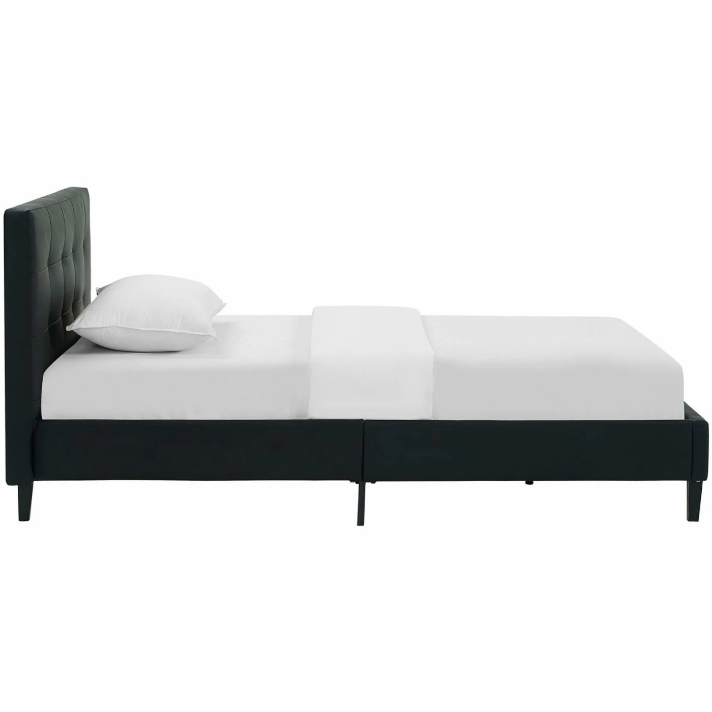 Cheap β Queen Modway Linnea Faux Leather Upholstered Platform Bed π 4 Cheap β Queen Modway Linnea Faux Leather Upholstered Platform Bed π - Image 2