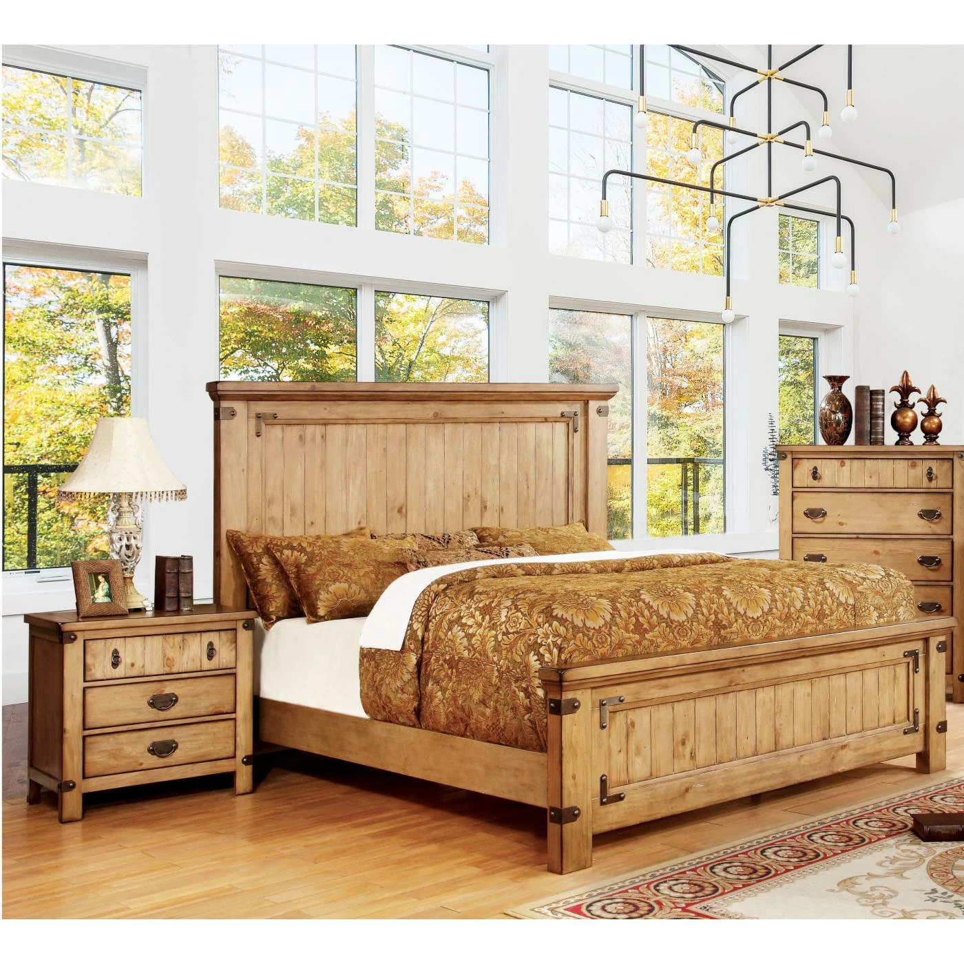 Best deal ⌛ California King Furniture Of America Cauble Panel Bed Set ✨ 4 Best deal ⌛ California King Furniture Of America Cauble Panel Bed Set ✨ - Image 2