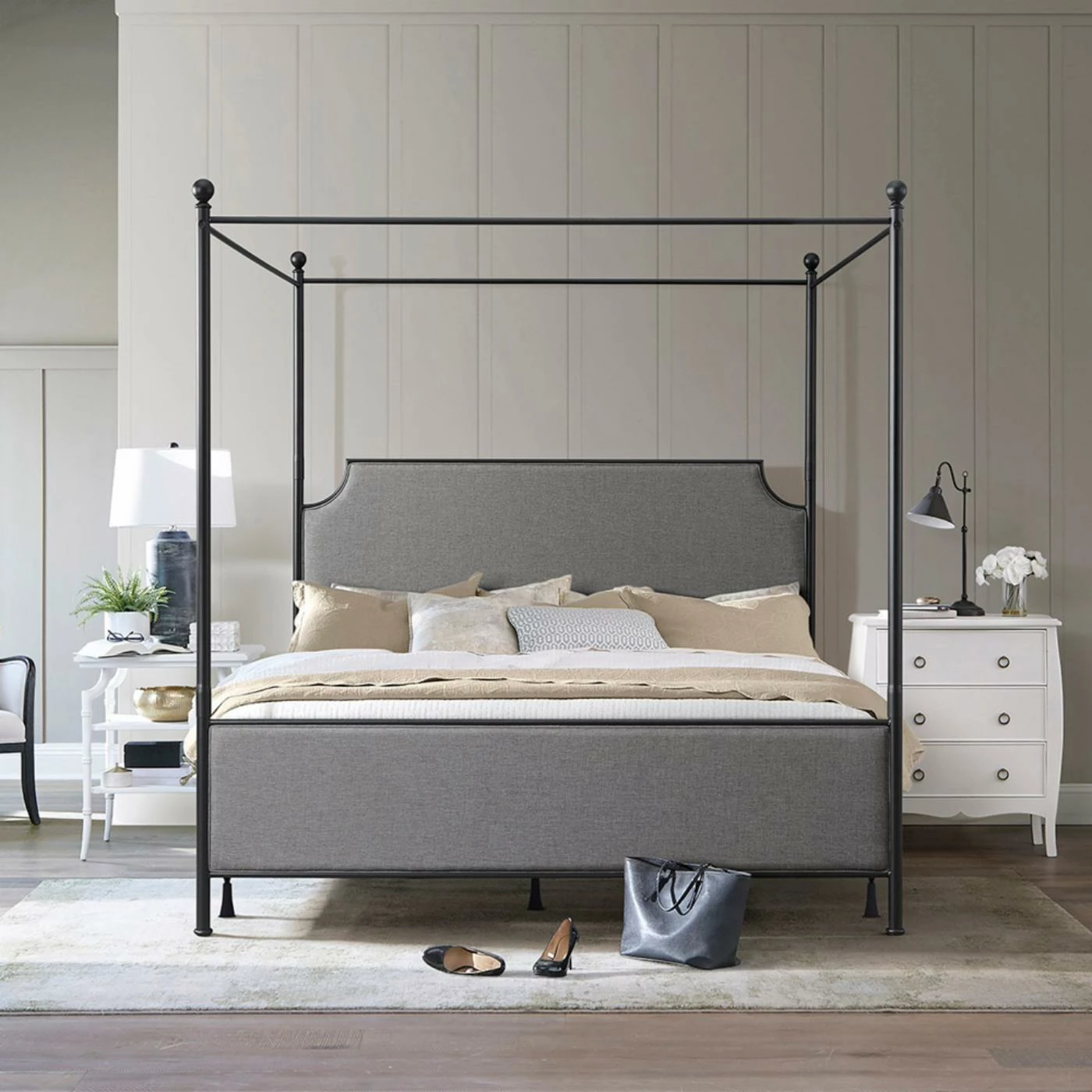 Hot Sale β King Hillsdale Furniture McArthur Canopy Bed π 4 Hot Sale β King Hillsdale Furniture McArthur Canopy Bed π - Image 2