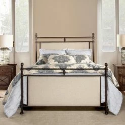 Cheap 🎉 King Hillsdale Furniture Ashley Metal Poster Bed 😍 -Beds Shop inuseHL5175