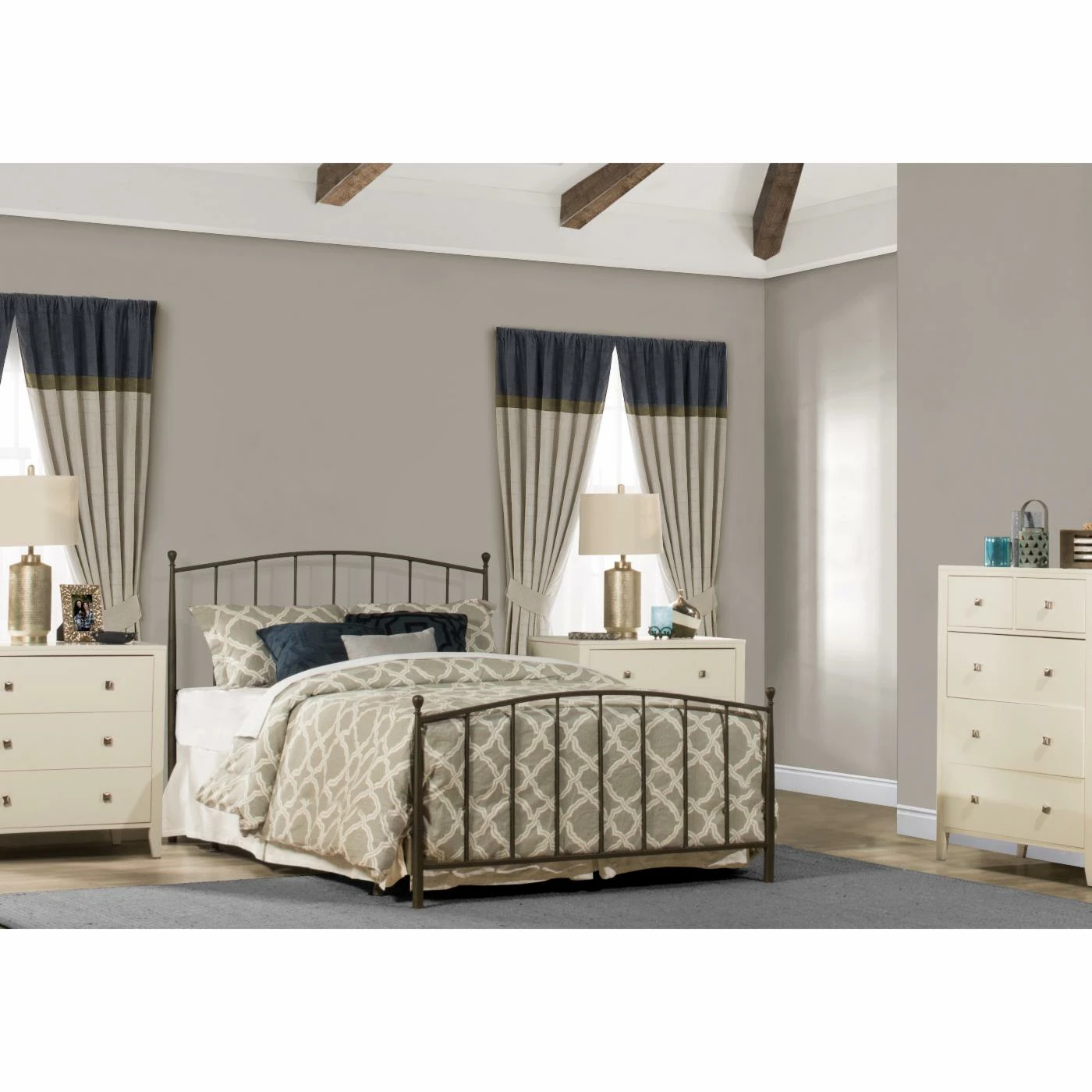 Buy π₯° King Hillsdale Furniture Warwick Panel Bed β 4 Buy π₯° King Hillsdale Furniture Warwick Panel Bed β - Image 2
