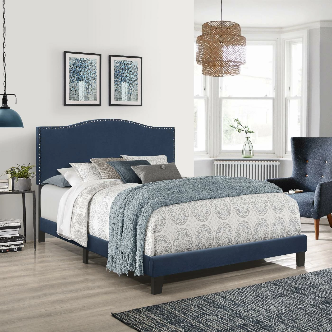 Best deal ❤️ King Hillsdale Furniture Kiley Upholstered Panel Bed 🧨 4 Best deal ❤️ King Hillsdale Furniture Kiley Upholstered Panel Bed 🧨 - Image 2