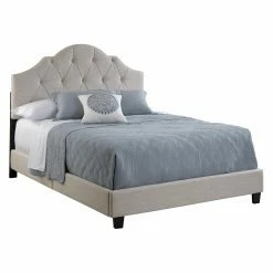 Hot Sale π Right2Home King All-In-One Scalloped Tufted Upholstered Panel Bed π 10 Hot Sale π Right2Home King All-In-One Scalloped Tufted Upholstered Panel Bed π -Beds Shop inuseHOMM1814