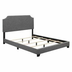 Brand new π Right2Home Clipped Corner Upholstered King Platform Bed π₯ 7 Brand new π Right2Home Clipped Corner Upholstered King Platform Bed π₯ -Beds Shop inuseHOMM1965