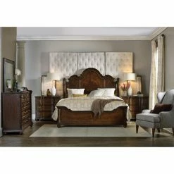 Promo 👏 California King Hooker Furniture Leesburg Poster Bed ⌛ -Beds Shop inuseHOOK4263