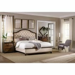 Top 10 🤩 King Hooker Furniture Leesburg Upholstered Bed 🥰 -Beds Shop inuseHOOK4264