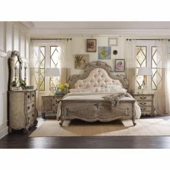 Cheap β Queen Hooker Furniture Chatelet Upholstered Panel Bed π₯° 7 Cheap β Queen Hooker Furniture Chatelet Upholstered Panel Bed π₯° -Beds Shop inuseHOOK4295