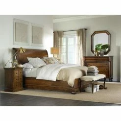 Budget π― King Hooker Furniture Archivist Sleigh Bed With Low Footboard π 5 Budget π― King Hooker Furniture Archivist Sleigh Bed With Low Footboard π -Beds Shop inuseHOOK5413
