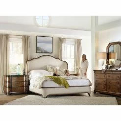 Top 10 π― King Hooker Furniture Archivist Upholstered Shelter Panel Bed π 9 Top 10 π― King Hooker Furniture Archivist Upholstered Shelter Panel Bed π -Beds Shop inuseHOOK5414
