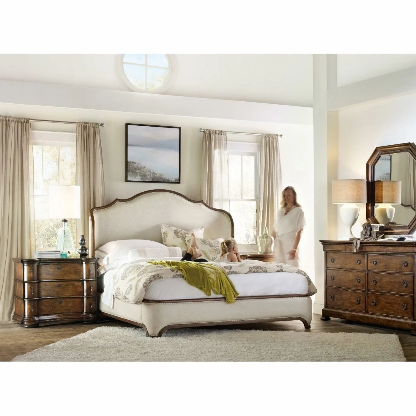 Top 10 π― King Hooker Furniture Archivist Upholstered Shelter Panel Bed π 4 Top 10 π― King Hooker Furniture Archivist Upholstered Shelter Panel Bed π - Image 2