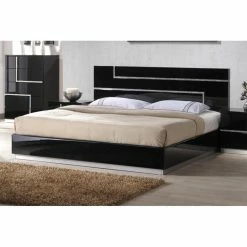 Best Pirce ⭐ J&M Furniture Queen J&M Furniture Lucca Platform Bed ⌛ -Beds Shop inuseJMFU211