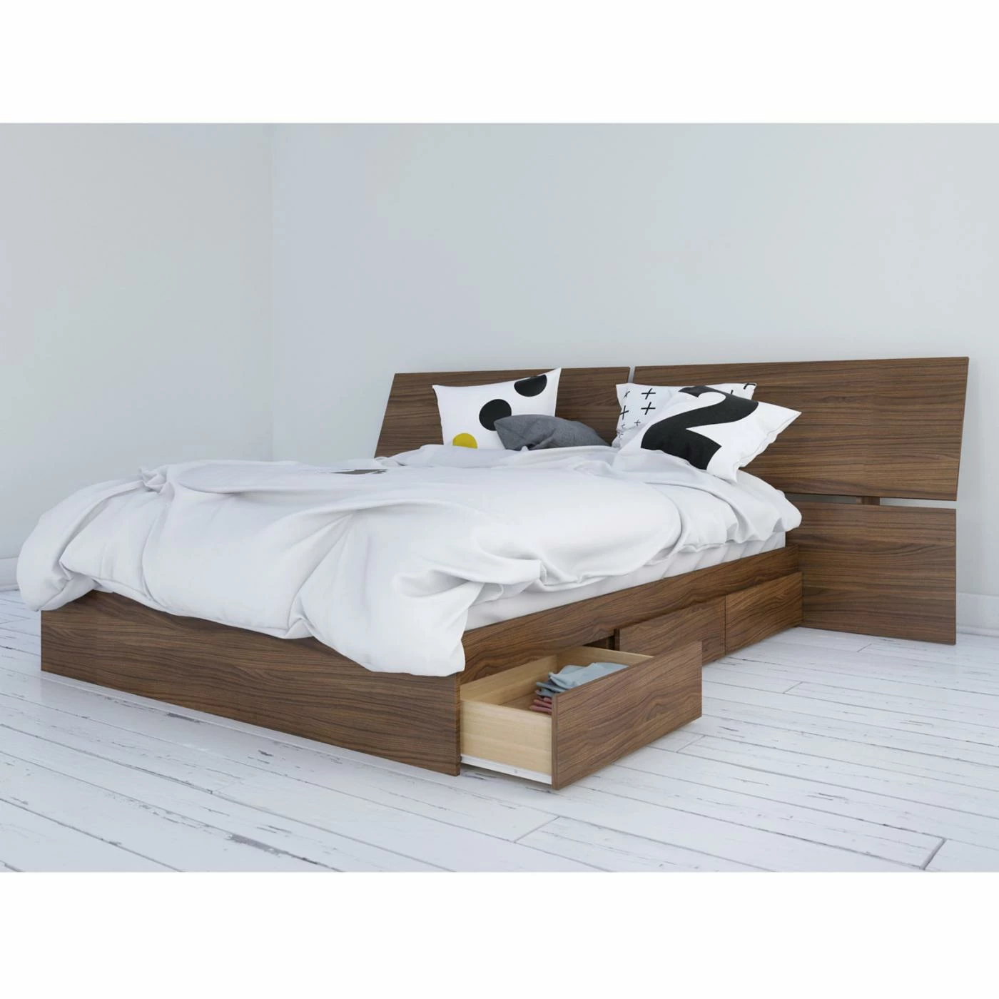 Brand new π₯° Queen Nexera Rebel Panoramic Platform Storage Bed π 4 Brand new π₯° Queen Nexera Rebel Panoramic Platform Storage Bed π - Image 2