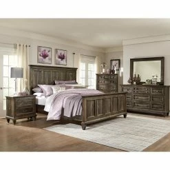 Buy ❤️ King Magnussen Calistoga Panel Bed 👏 -Beds Shop inuseMHF2665