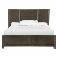 Promo 😍 King Magnussen Pine Hill Storage Panel Bed 🔔 -Beds Shop inuseMHF2675