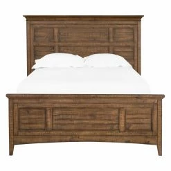 Coupon 💯 Queen Magnussen Bay Creek Complete Panel Bed ✔️ -Beds Shop inuseMHF3328