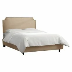 Discount π Skyline Furniture California King Skyline Notched Nailhead Upholstered Bed β€οΈ 8 Discount π Skyline Furniture California King Skyline Notched Nailhead Upholstered Bed β€οΈ -Beds Shop inuseSKY1479