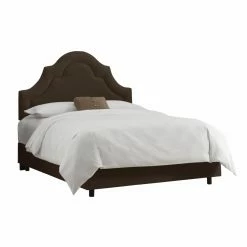Discount π Skyline Furniture California King Arch Border Velvet Upholstered Bed π₯° 13 Discount π Skyline Furniture California King Arch Border Velvet Upholstered Bed π₯° -Beds Shop inuseSKY847