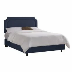 Discount π Skyline Furniture California King Notched Upholstered Bed π 11 Discount π Skyline Furniture California King Notched Upholstered Bed π -Beds Shop inuseSKY863