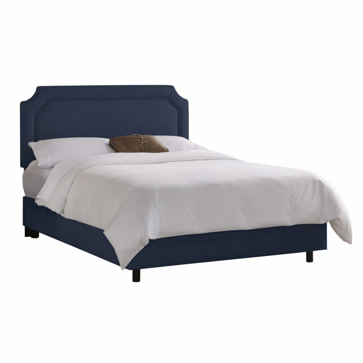 Discount π Skyline Furniture California King Notched Upholstered Bed π 4 Discount π Skyline Furniture California King Notched Upholstered Bed π - Image 2