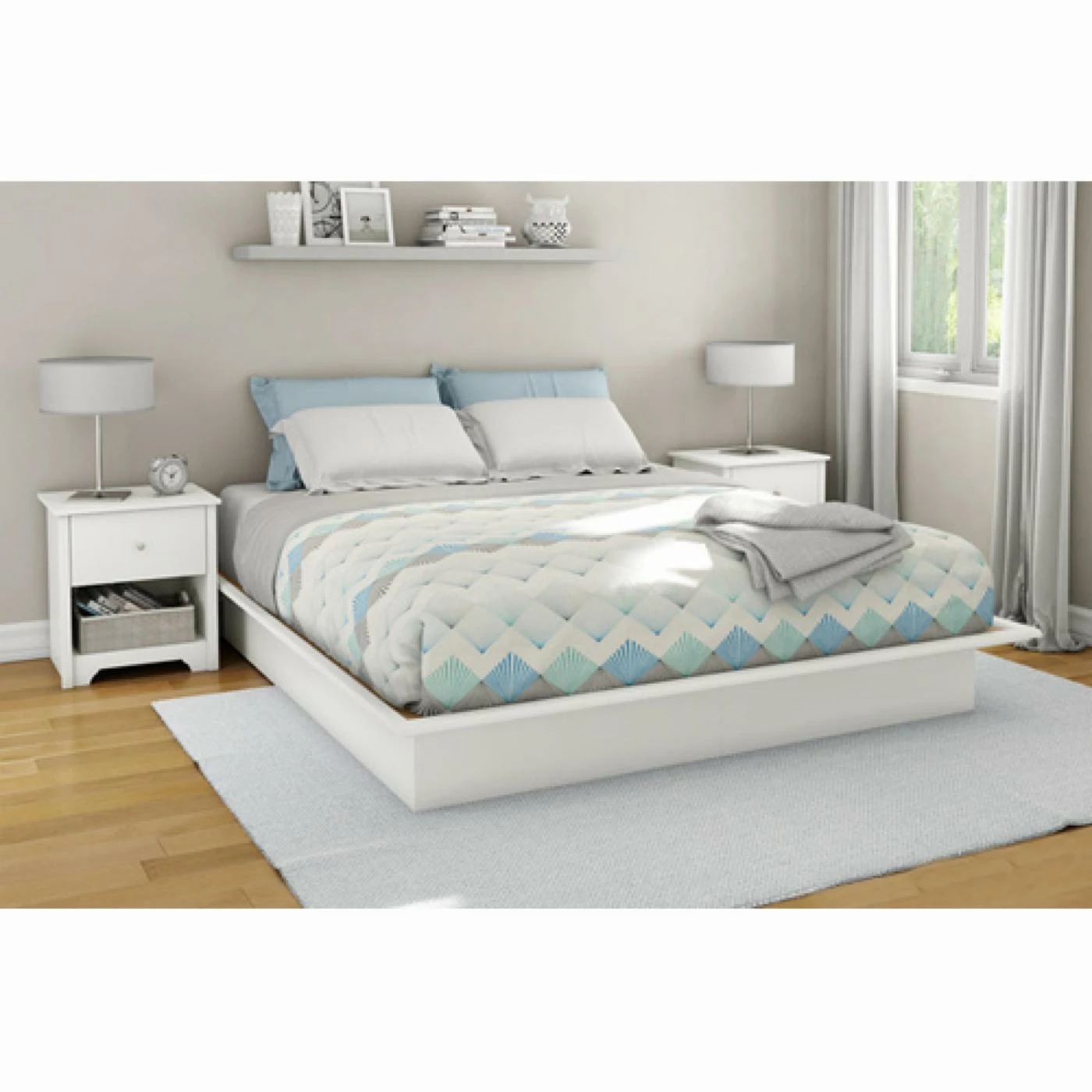 Hot Sale π South Shore Canyon King Platform Bed π 4 Hot Sale π South Shore Canyon King Platform Bed π - Image 2