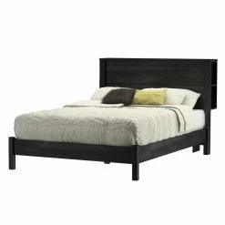 Buy 🛒 South Shore Full/Double Fynn Full Platform Bed 🥰 -Beds Shop inuseSSI981
