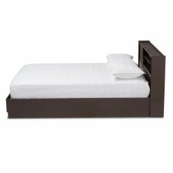 Deals 👏 Queen Baxton Studio Larsine Modern And Contemporary Platform Storage Bed 🧨 -Beds Shop inuseWSI4020
