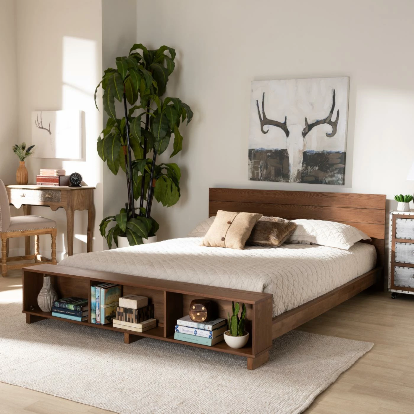 Best Pirce π Full/Double Baxton Studio Regina Platform Storage Bed π 4 Best Pirce π Full/Double Baxton Studio Regina Platform Storage Bed π - Image 2