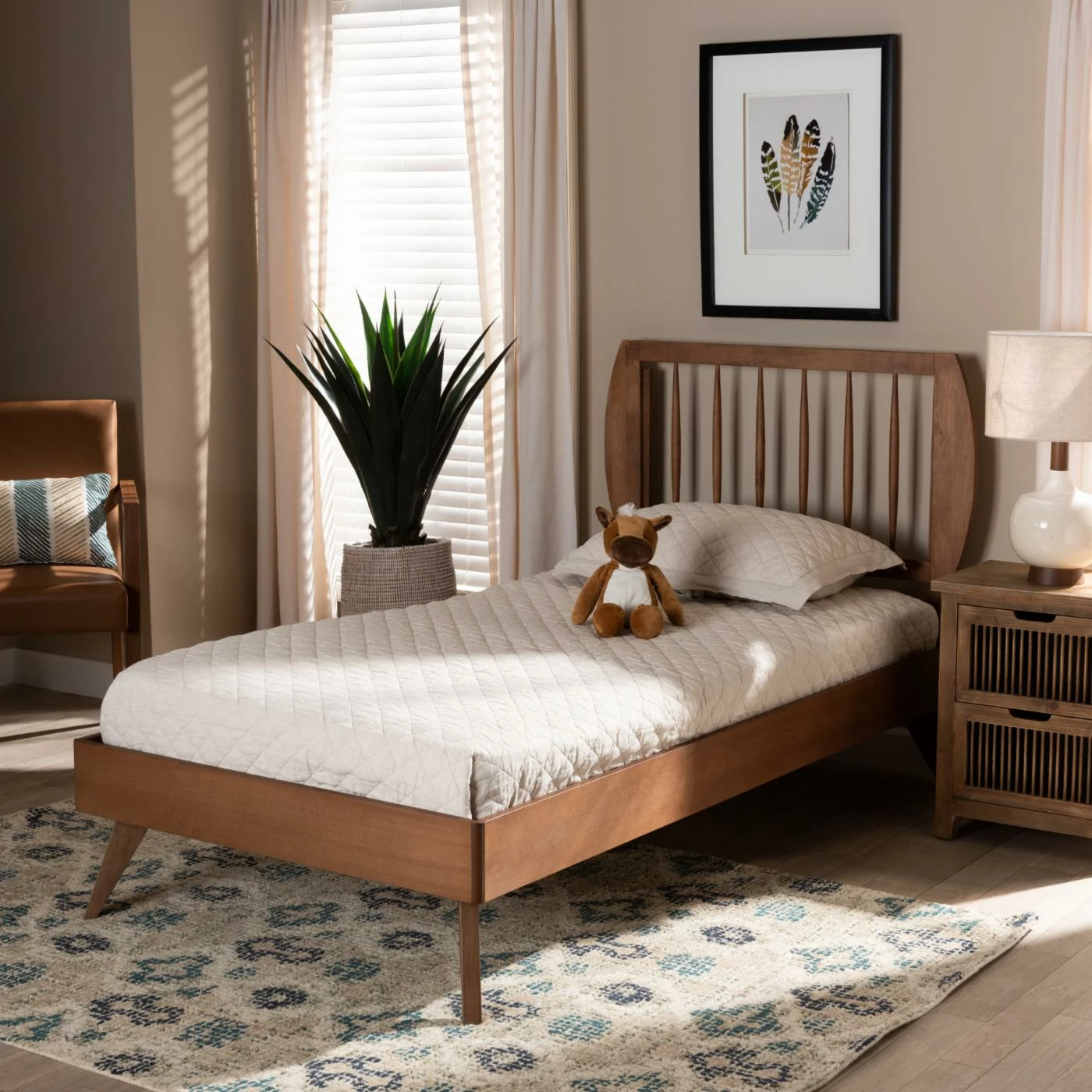 Top 10 π Twin Baxton Studio Emiko Platform Bed π₯ 4 Top 10 π Twin Baxton Studio Emiko Platform Bed π₯ - Image 2