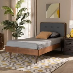 Coupon 👍 Twin Baxton Studio Cilka Platform Bed 🎉 -Beds Shop inuseWSI5099