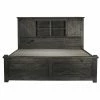 Buy ⭐ King A-AMERICA Sun Valley Platform Storage Bed With Integrated Bench 👏