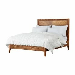 Best Sale 💯 King Abbyson Mason Platform Bed 👏