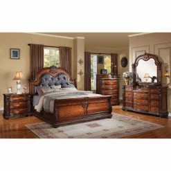 Best Pirce ✨ Queen Acme Furniture Nathaneal Sleigh Bed 🎁