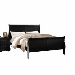 Hot Sale ✔️ King Acme Furniture Louis Philippe Sleigh Bed 🔥