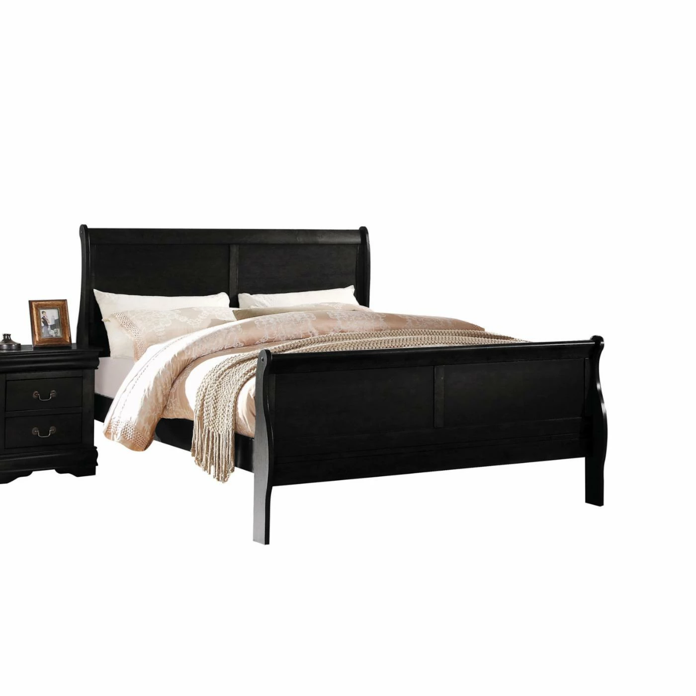 Hot Sale βοΈ King Acme Furniture Louis Philippe Sleigh Bed π₯ 3 Hot Sale βοΈ King Acme Furniture Louis Philippe Sleigh Bed π₯