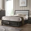 Best Sale 👏 King Acme Furniture Soteris Sleigh Storage Bed 🤩 -Beds Shop masterACM3963