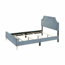 Best deal 😉 King Acme Furniture Milla Velvet Panel Bed 😉