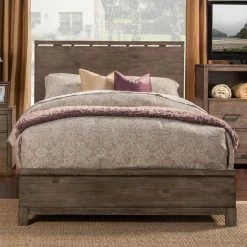 Best Sale 🔥 California King Alpine Furniture Sydney Panel Bed 😉