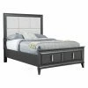 Budget 🥰 King Alpine Furniture Lorraine Storage Footboard Platform Bed ❤️ -Beds Shop masterALPE643