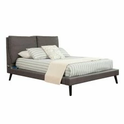 Best Pirce ⭐ Queen Alpine Furniture Gabriela Platform Bed ❤️