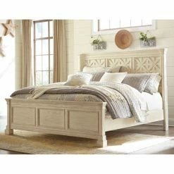 Flash Sale 😉 California King Signature Design By Ashley Bolanburg Panel Bed ✨