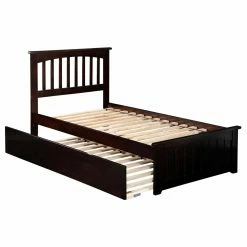 Coupon 🌟 AFI Furnishings Mission Twin Bed With Matching Foot Board And Optional Trundle Or Drawers 🛒