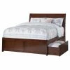 Outlet 🔔 Full/Double AFI Furnishings Portland Platform Bed With Matching Foot Board 😀