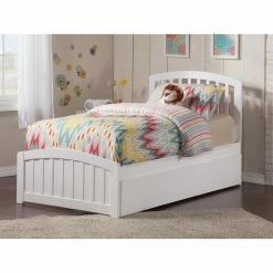 Cheapest 🔔 Full/Double AFI Furnishings Richmond Platform Bed With Matching Foot Board ✔️