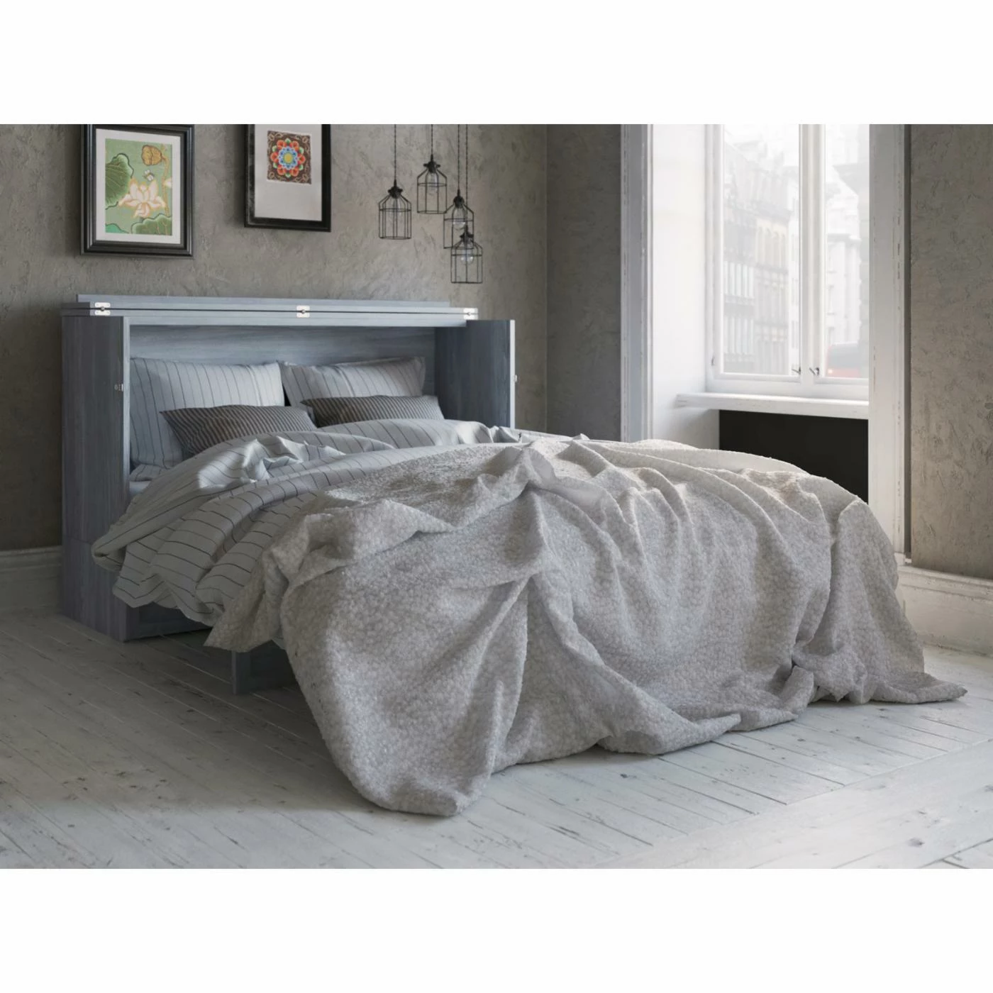 Best Pirce π Queen AFI Furnishings Deerfield Murphy Bed With Charging Station π 3 Best Pirce π Queen AFI Furnishings Deerfield Murphy Bed With Charging Station π